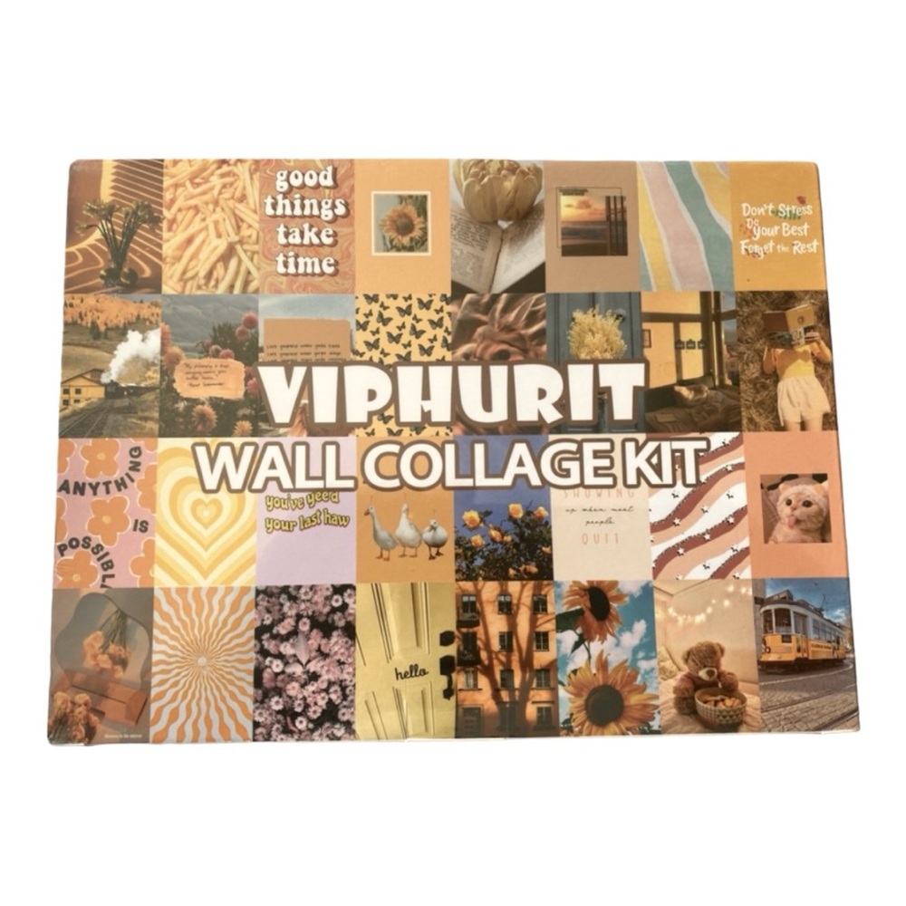 Viphurit Wall Collage Kit 77pcs Model Classic Orange
